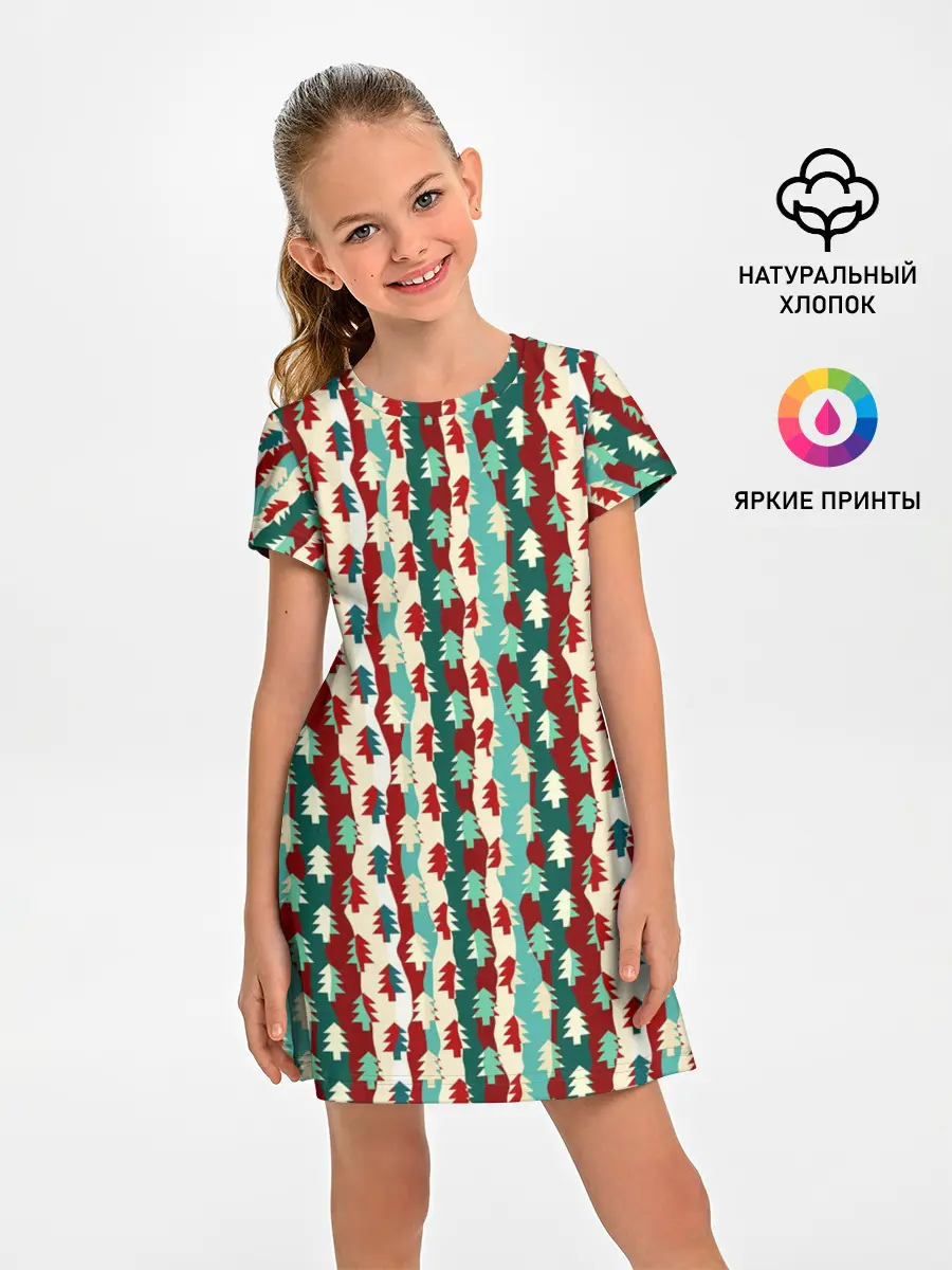 Детское платье / Маленькие Ёлочки
