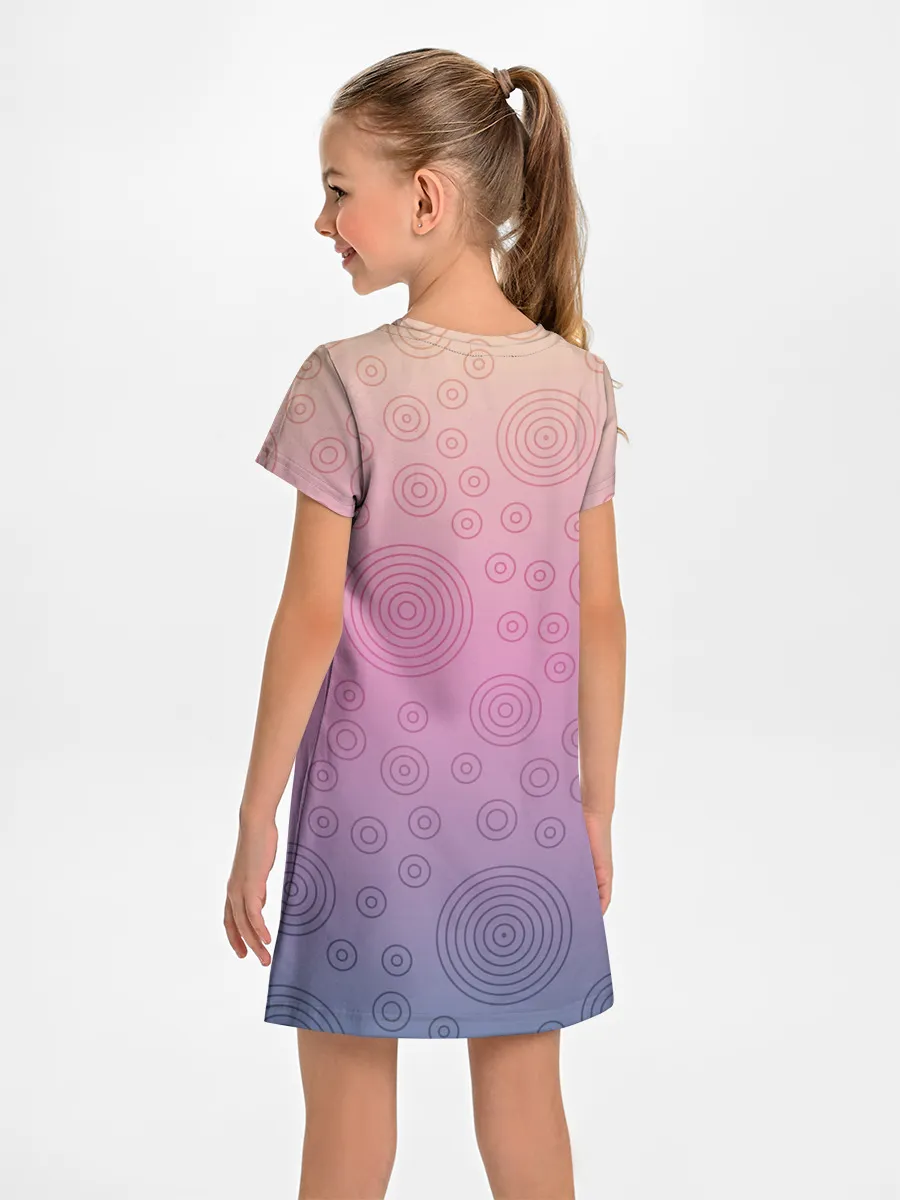 Детское платье / Абстрактный узор