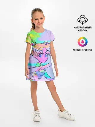 Детское платье / ЦВЕТНАЯ МУН