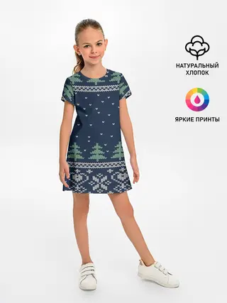 Детское платье / Зимняя ночь