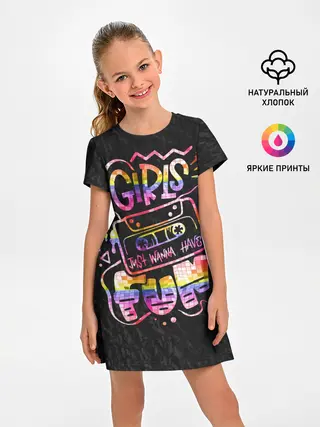 Детское платье / Girls just wanna have fun