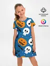 Детское платье / ЧЕРЕПА И ТЫКВЫ | HALLOWEEN