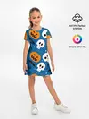 Детское платье / ЧЕРЕПА И ТЫКВЫ | HALLOWEEN