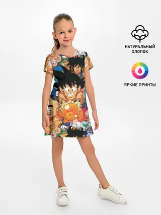 Детское платье / Dragon Ball