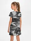 Детское платье / Черный камуфляж