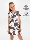 Детское платье / Черный котик