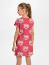 Детское платье / Красные цветы розы