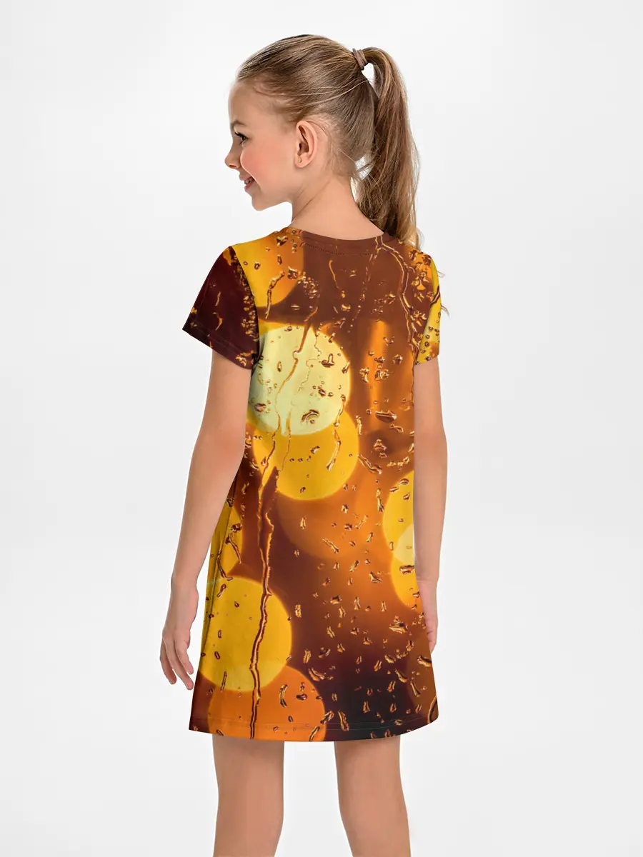 Детское платье / Дождик золотой