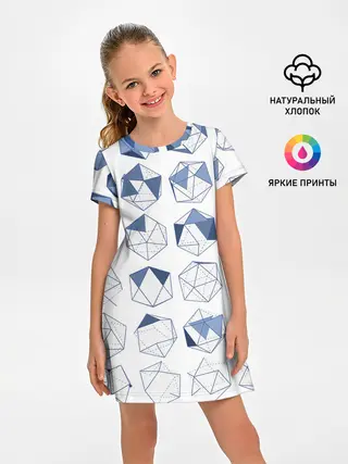 Детское платье / Геометрические фигуры