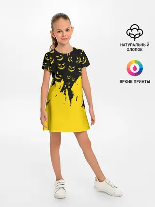 Детское платье / HALLOWEEN SMILE | SMILE PUMPKIN