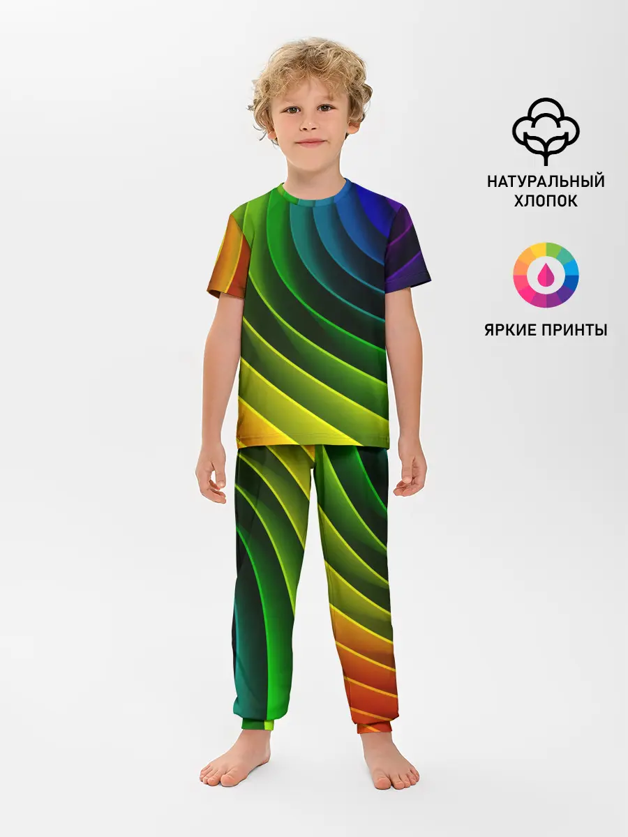 Детская пижама с брюками / Color