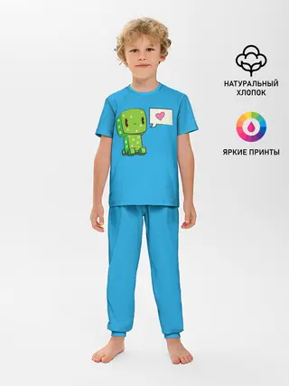 Детская пижама с брюками / MINECRAFT
