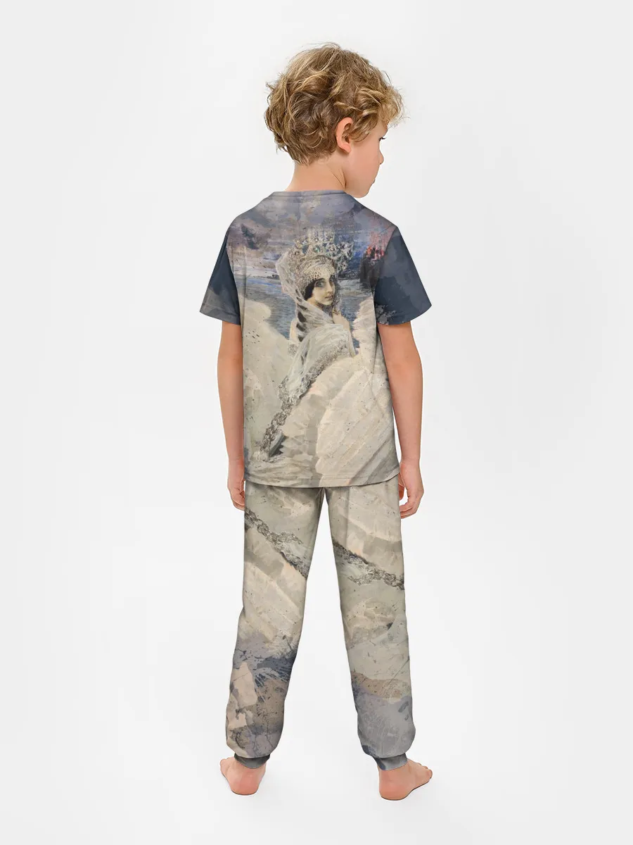 Детская пижама с брюками / Царевна лебедь