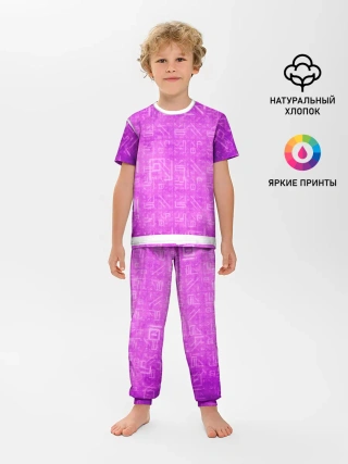 Детская пижама с брюками / FORTNITE PINK | ФОРТНАЙТ