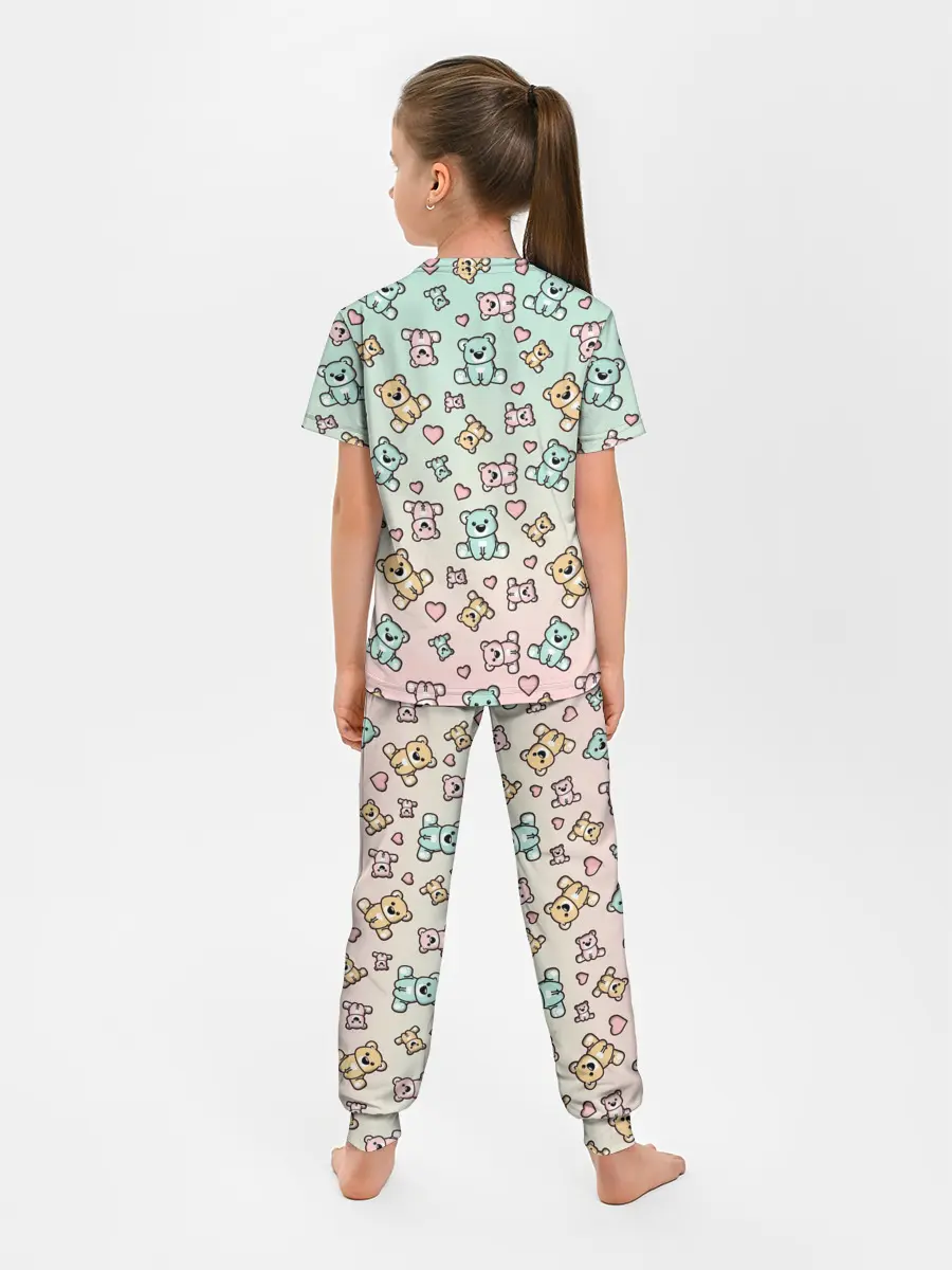 Детская пижама с брюками / МИШКИ