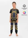 Детская пижама с брюками / Золотой символ года Тигр