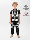 Детская пижама с брюками / Скелет