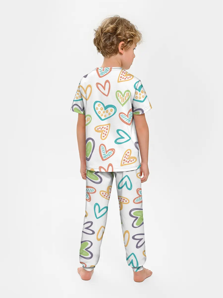 Детская пижама с брюками / Сладкая парочка