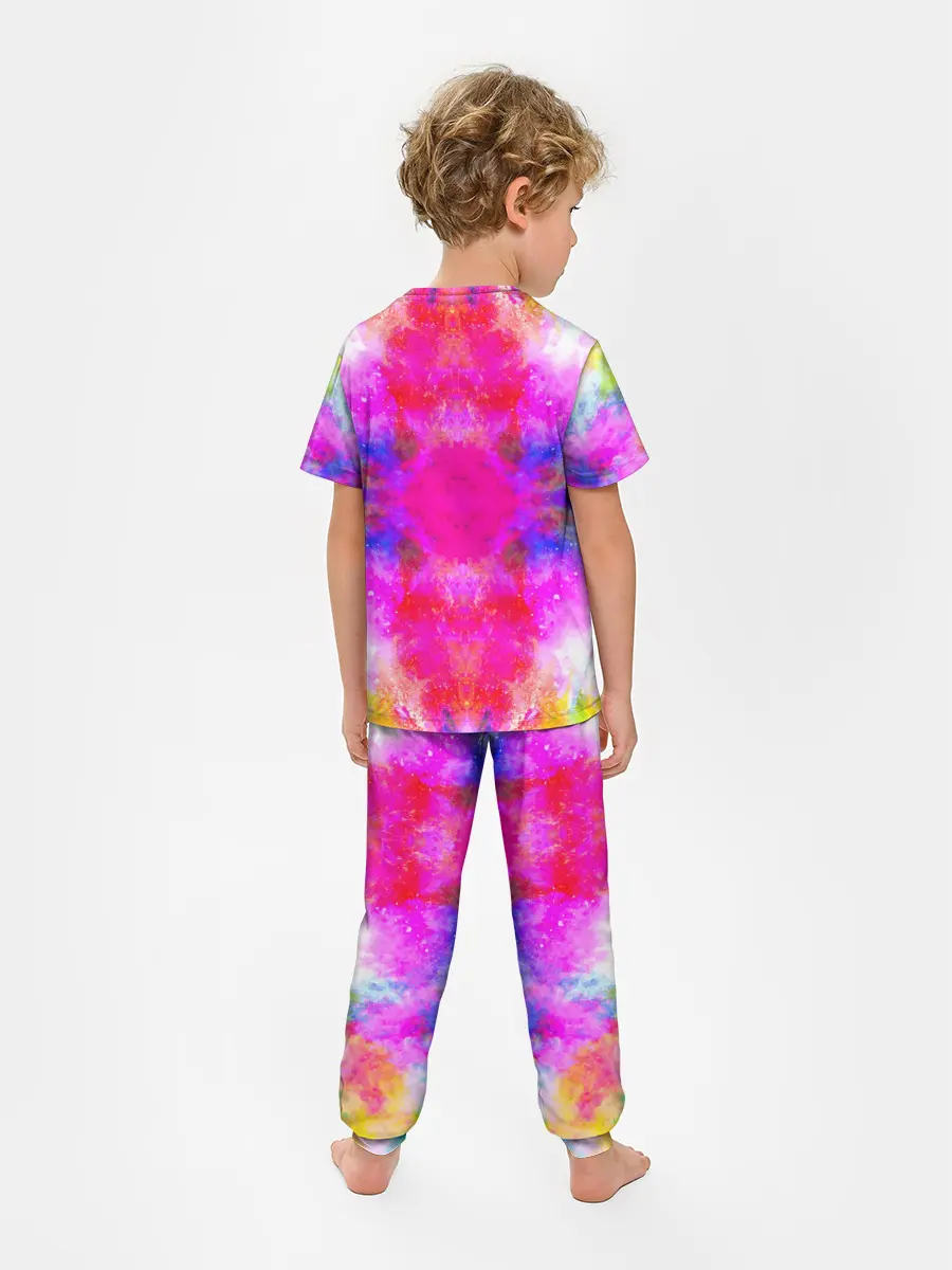 Детская пижама с брюками / КРАСОЧНАЯ ГАЛАКТИКА