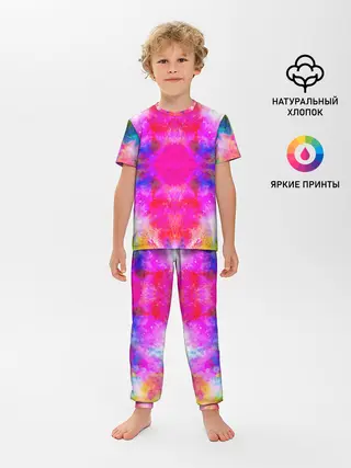 Детская пижама с брюками / КРАСОЧНАЯ ГАЛАКТИКА