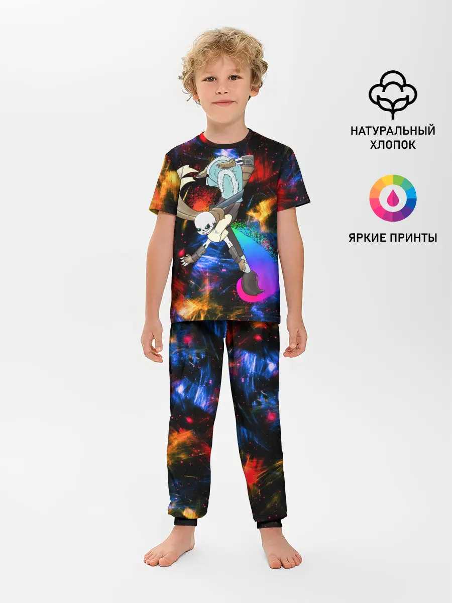 Детская пижама с брюками / Санс | Undertale