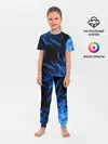 Детская пижама с брюками / BLUE FIRE FLAME