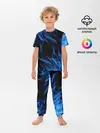 Детская пижама с брюками / BLUE FIRE FLAME