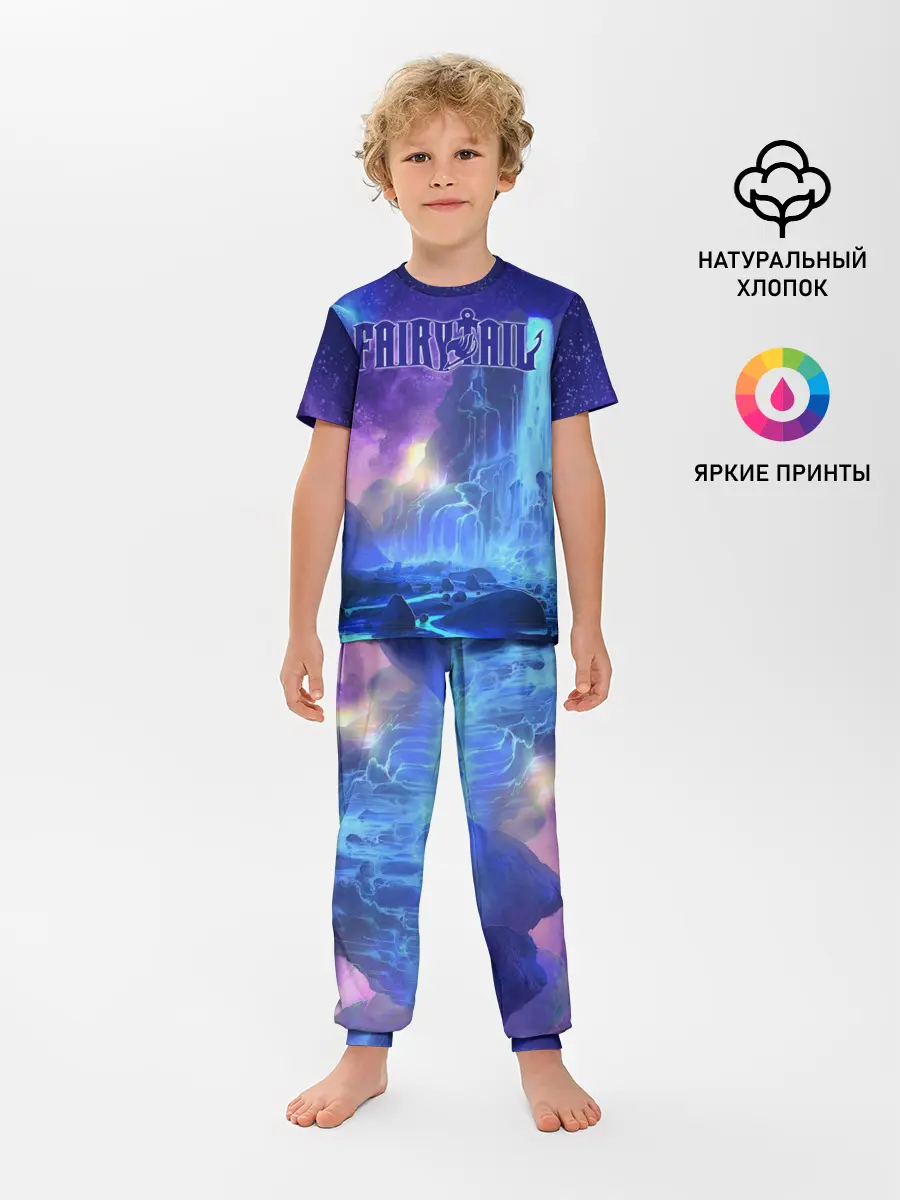 Детская пижама с брюками / Водопад Фейри Тейл