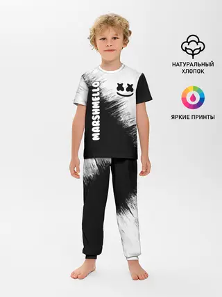 Детская пижама с брюками / Marshmello 3