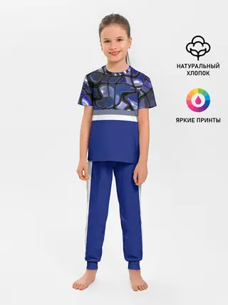 Детская пижама с брюками / Мозаика