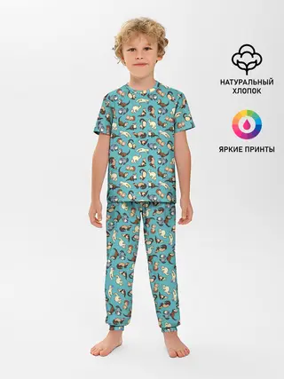 Детская пижама с брюками / Соболи