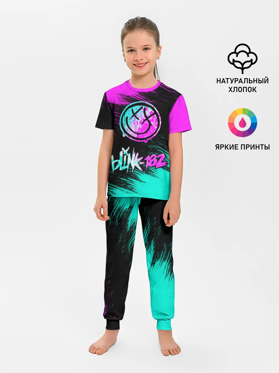 Детская пижама с брюками / Blink-182