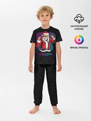 Детская пижама с брюками / Santa Dance