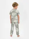 Детская пижама с брюками / Арт волны