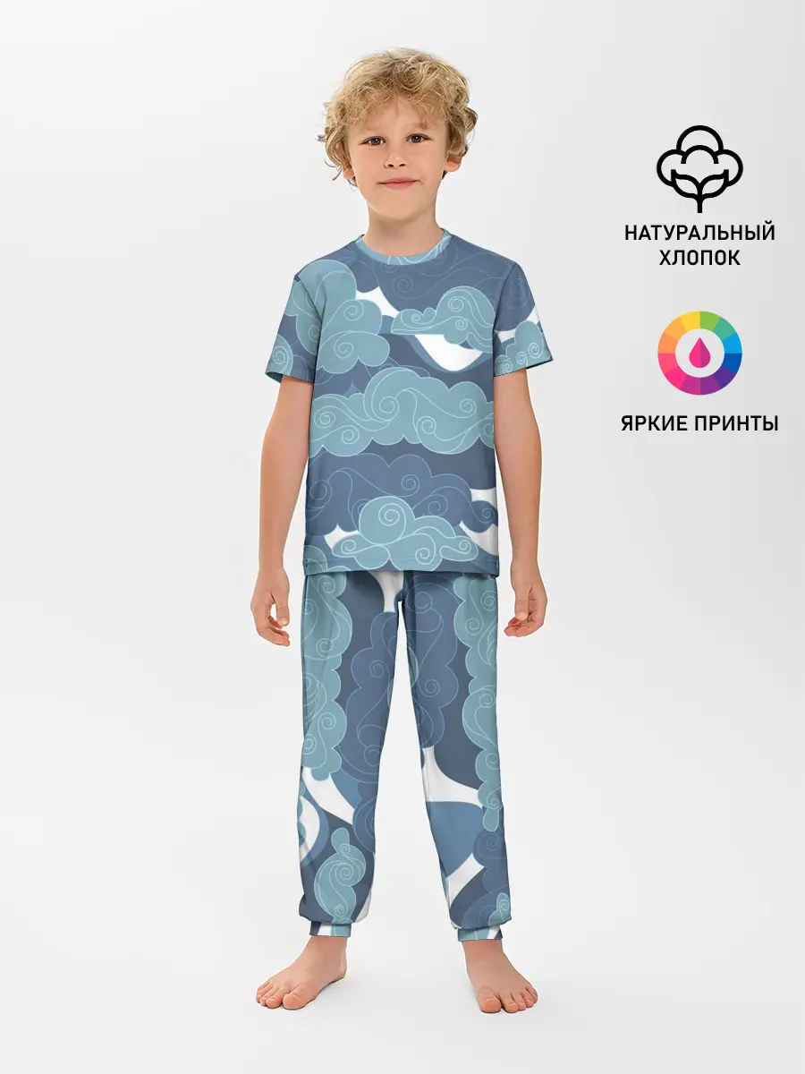 Детская пижама с брюками / Небо над Китаем