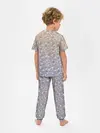 Детская пижама с брюками / Плющ и градиент
