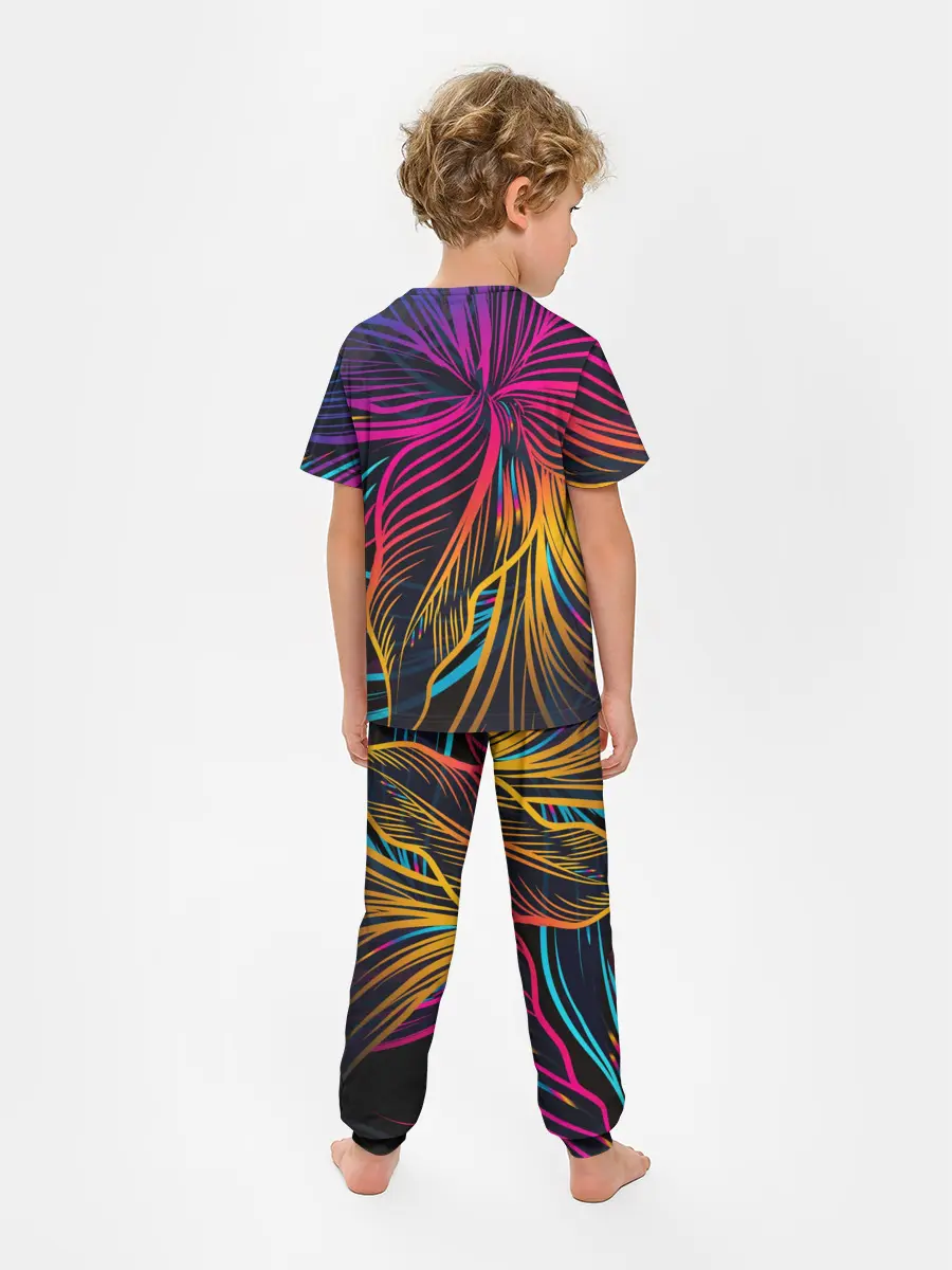 Детская пижама с брюками / Floral Design 3