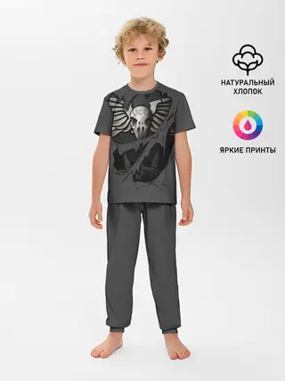 Детская пижама с брюками / Броня Гвардии Ворона