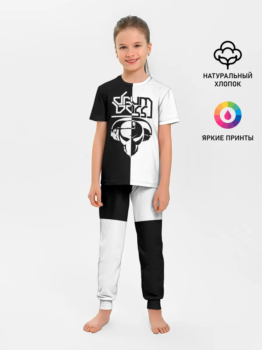 Детская пижама с брюками / Drum and bass