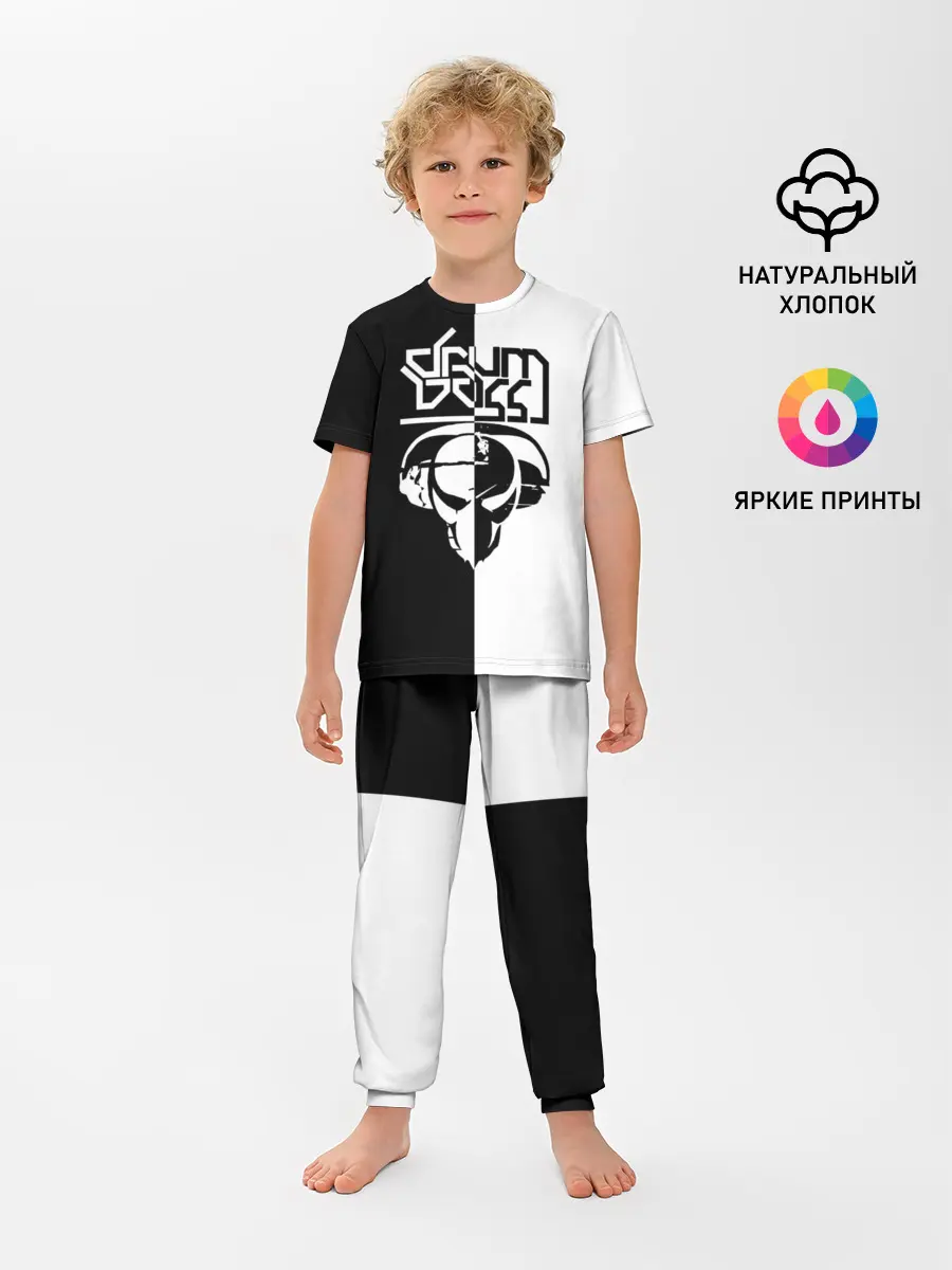 Детская пижама с брюками / Drum and bass