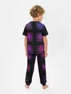 Детская пижама с брюками / Неоновая абстракция