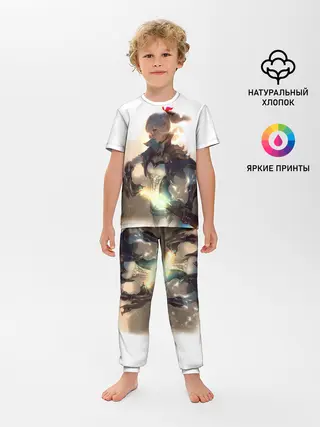 Детская пижама с брюками / GENSHIN IMPACT ДЕВУШКА