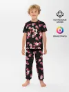 Детская пижама с брюками / беспорядочный лак