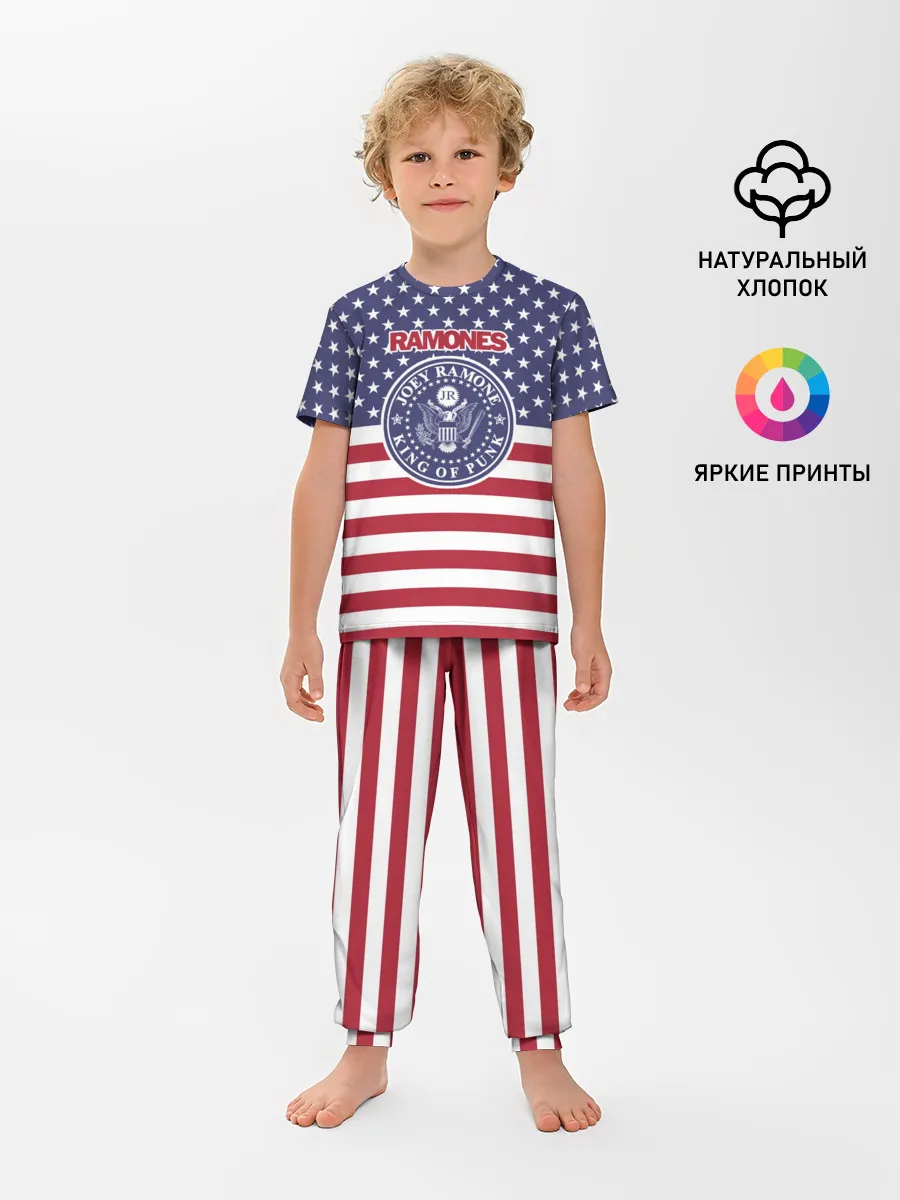 Детская пижама с брюками / Ramones