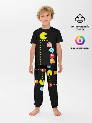 Детская пижама с брюками / Pac-man
