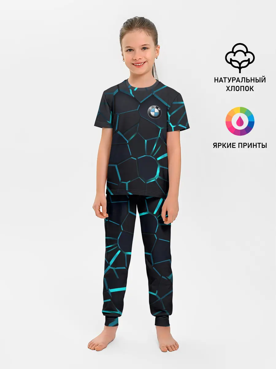 Детская пижама с брюками / BMW | 3D плиты с подсветкой
