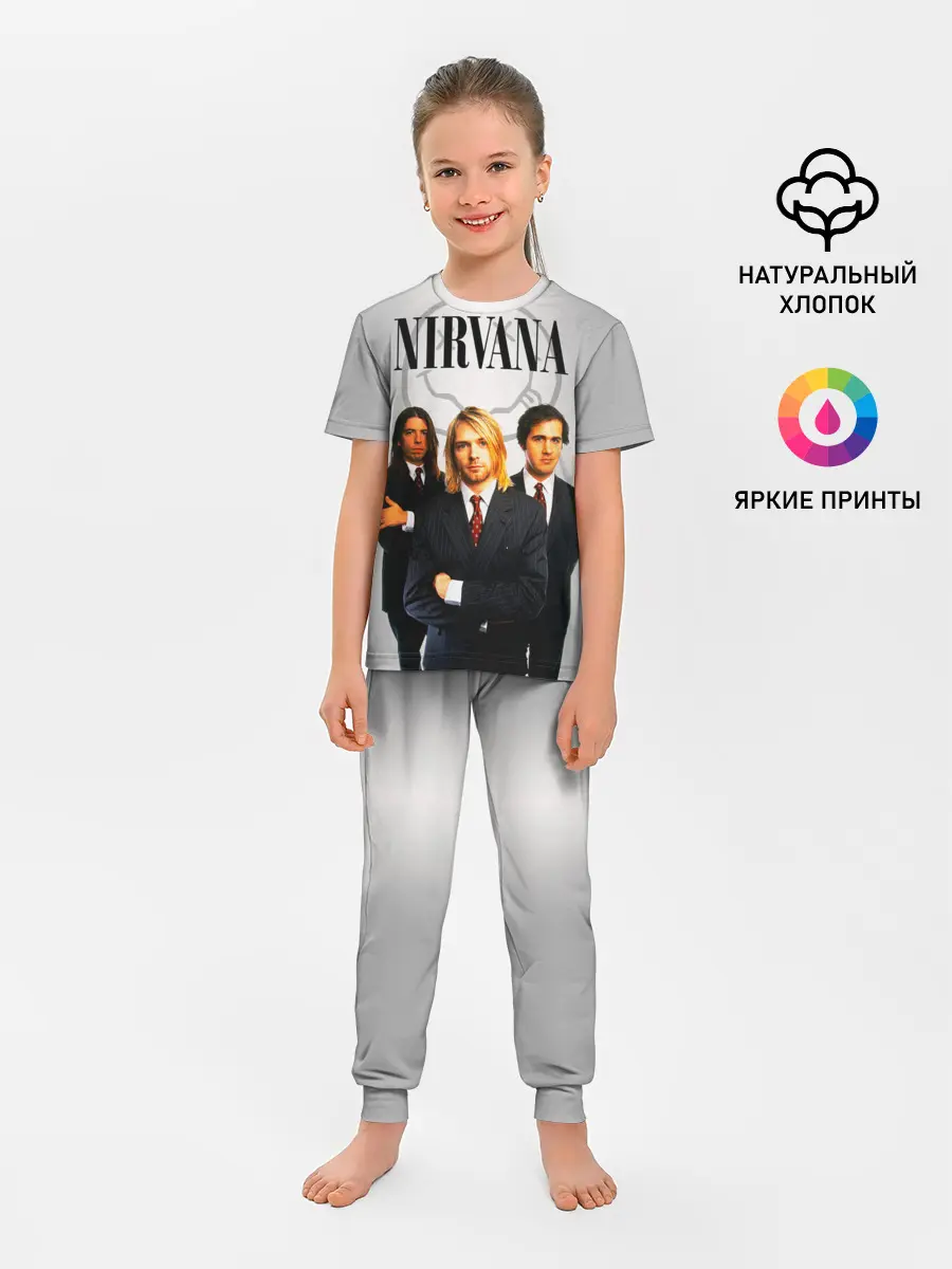 Детская пижама с брюками / Nirvana