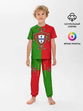 Детская пижама с брюками / Сборная Португалии