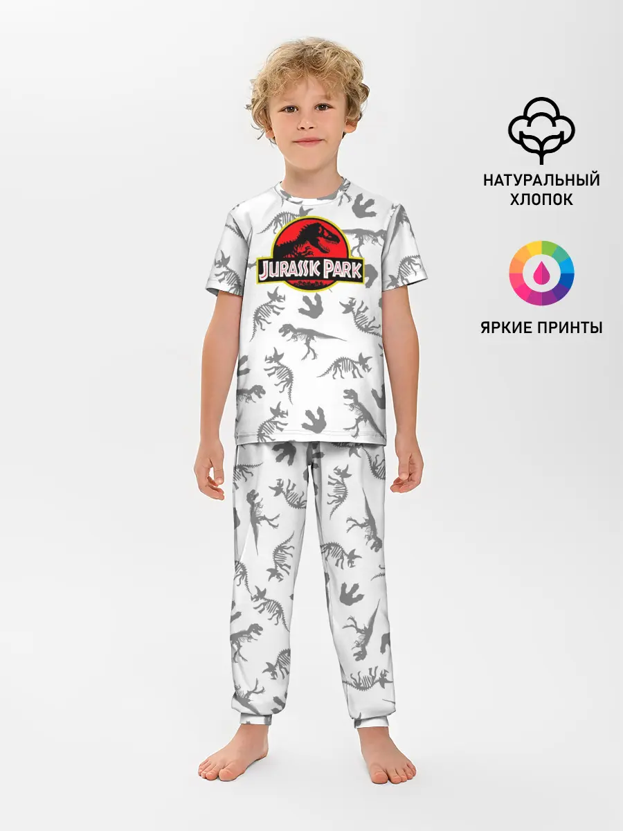 Детская пижама с брюками / Парк Юрского Периода