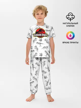 Детская пижама с брюками / Парк Юрского Периода